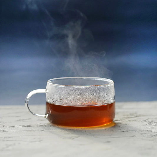 Late-Night Calm with Kyobancha and a Simple Treat