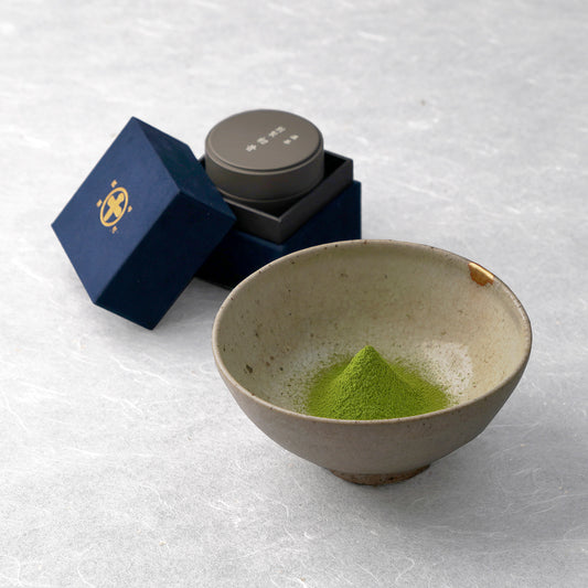 Authentic Uji Matcha Premium Hatsu-Mukashi “No.1” 20g Can and Powder - Rare Highest Ceremonial Grade Green Tea Powder by Nakamura Tokichi Honten Kyoto