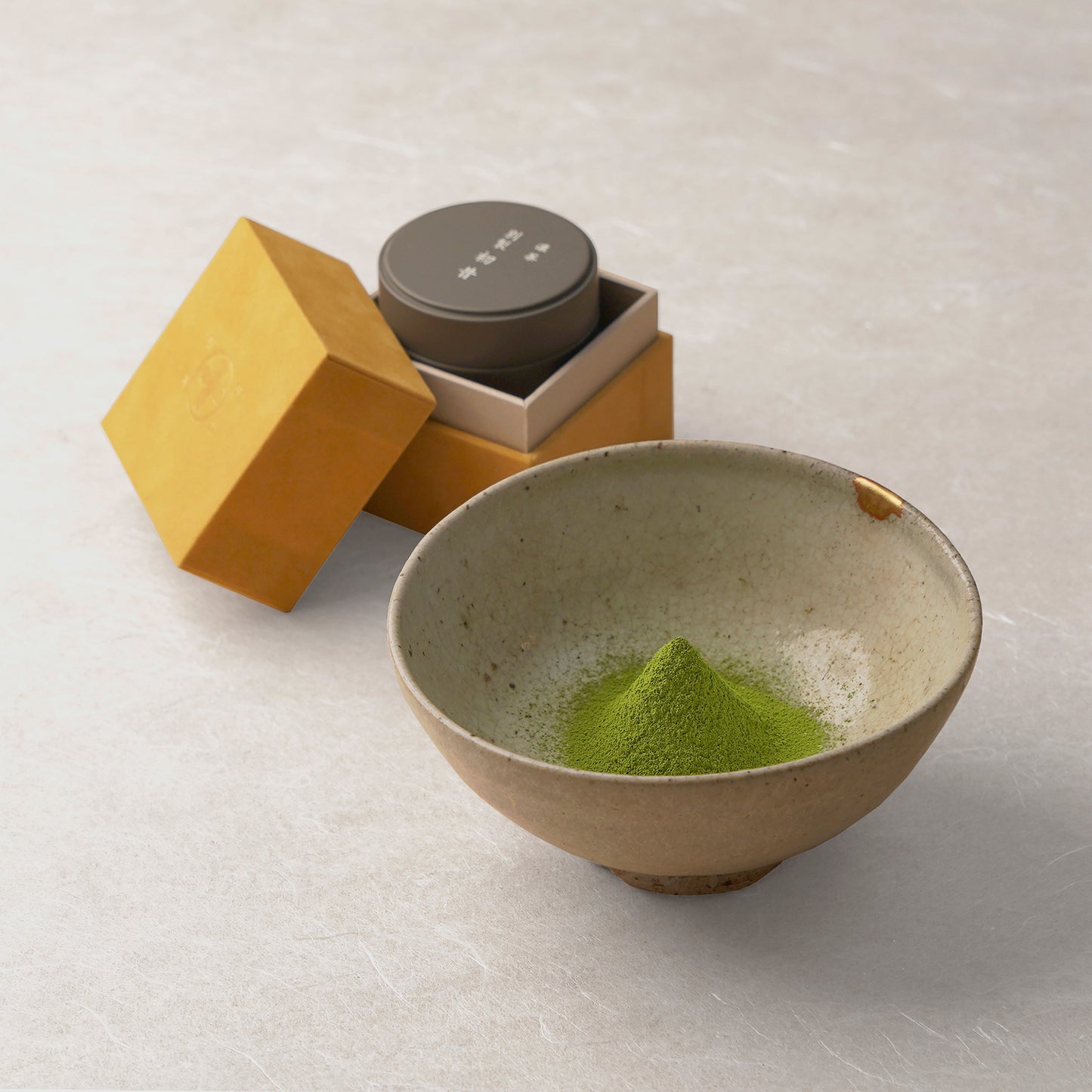 Authentic Uji Matcha Premium Hatsu-Mukashi “No.3” 20g Can and Powder - Rare Highest Ceremonial Grade Green Tea Powder by Nakamura Tokichi Honten Kyoto