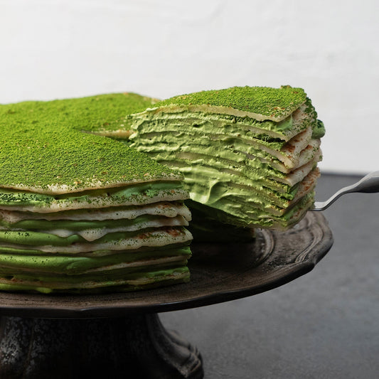 Matcha Mille Crepe Cake Recipe: Elegant Layers of Kyoto Green Tea