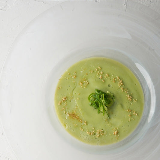 🌿 A Gentle Bowl of Matcha Soymilk Soup