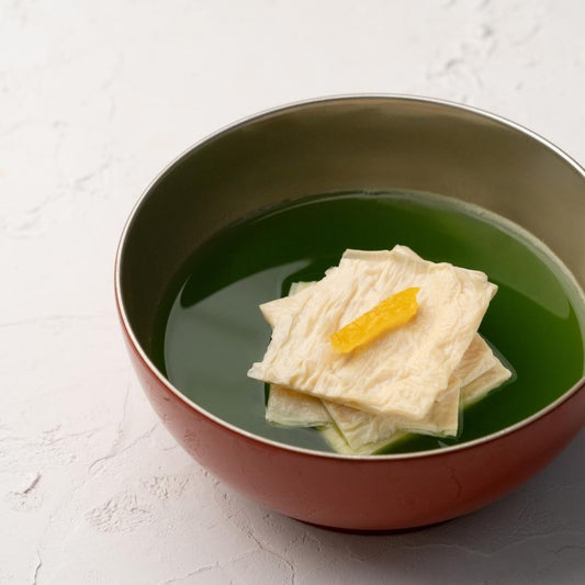 How to Make Matcha Sumashi-wan (Clear Matcha Soup)