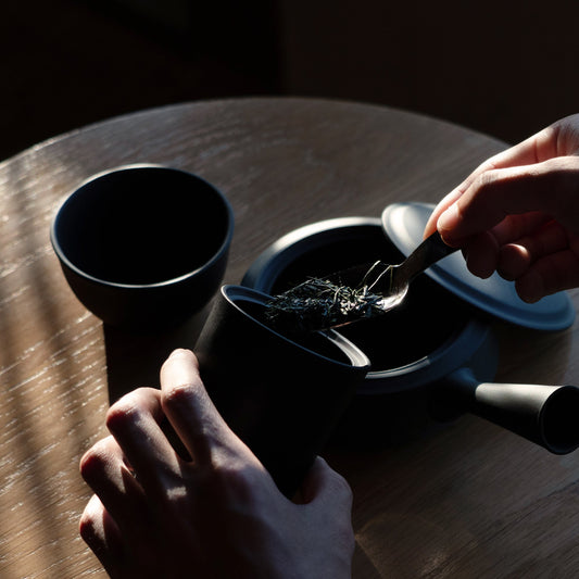 Serving Tea to Guests: A Gentle Moment of Hospitality