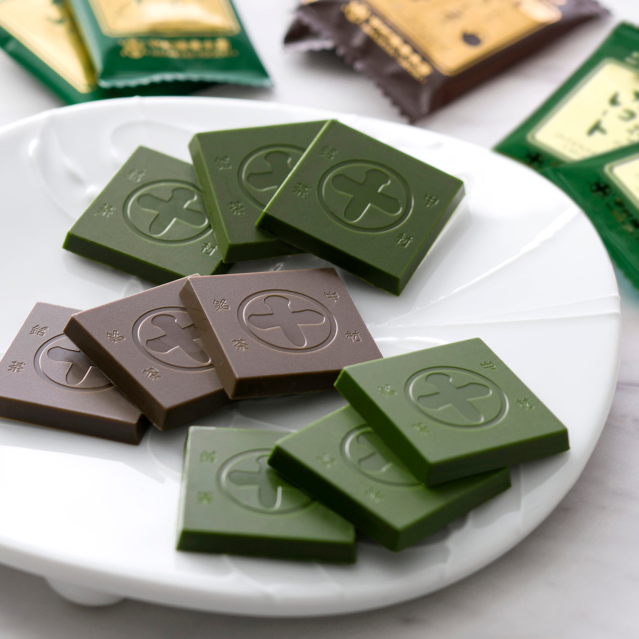 Intense Hojicha/ Matcha Chocolate［assortment］