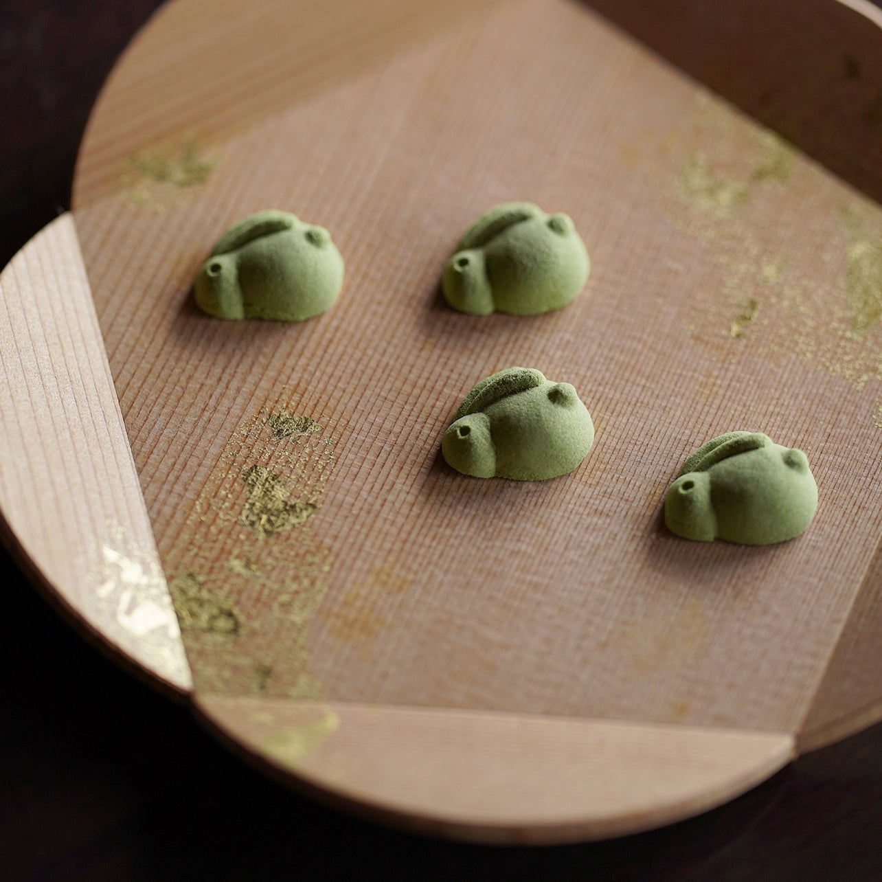 Ugashi (dried candies) Matcha