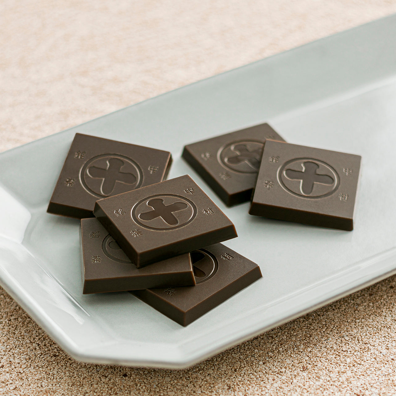 Intense Hojicha Chocolate