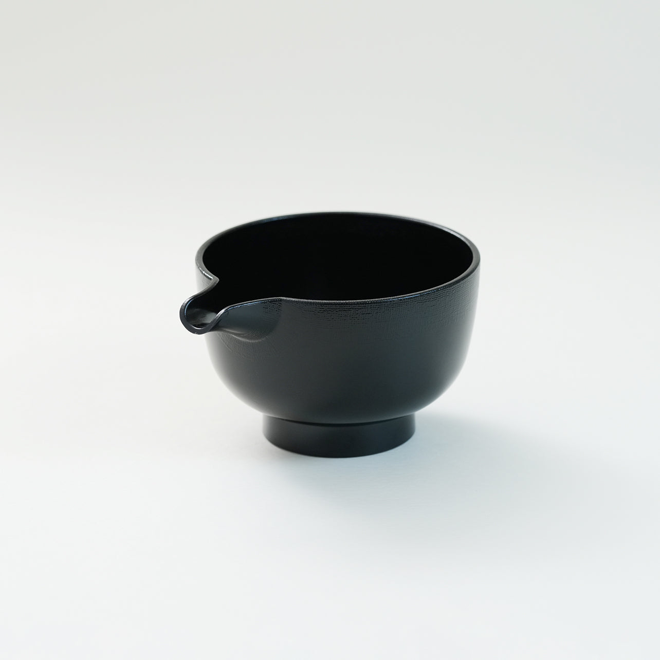 Spouted Tea Bowl（Katakuchi）Black