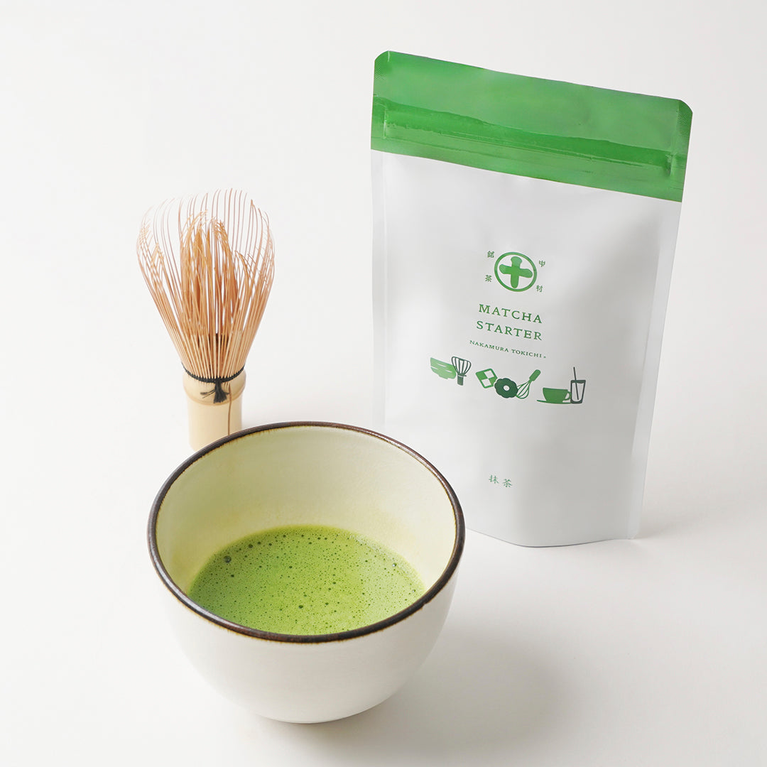 Nakamura Tokichi Honten MATCHA STA RTER Matcha Package Tea Whisk Tea Bowl